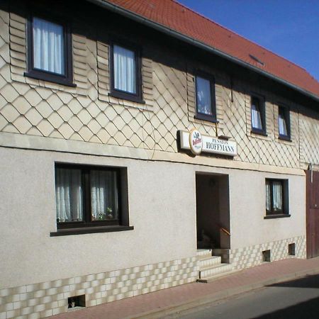 Pension Hoffmann Trebra Buitenkant foto