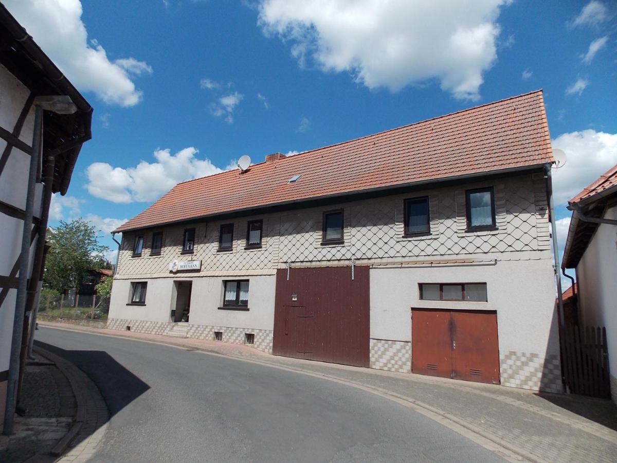 Pension Hoffmann Trebra Buitenkant foto